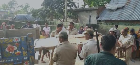 कुर्की जब्ती करने गई पुलिस टीम पर हमला, कई  पुलिसकर्मी घायल