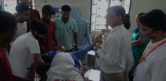 समस्तीपुर में स्कूल कैंपस में फायरिंग, शिक्षक को लगी गोली