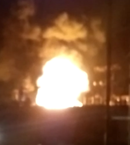 ट्रांसफर्मर में शॉर्ट सर्किट से लगी आग, जलापूर्ति ठप