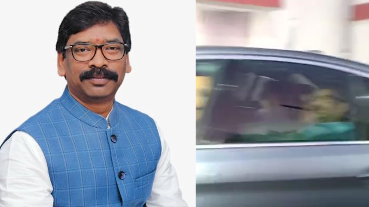 मुख्यमंत्री हेमंत सोरेन मां को हैदराबाद से लेकर पहुंचे रांची