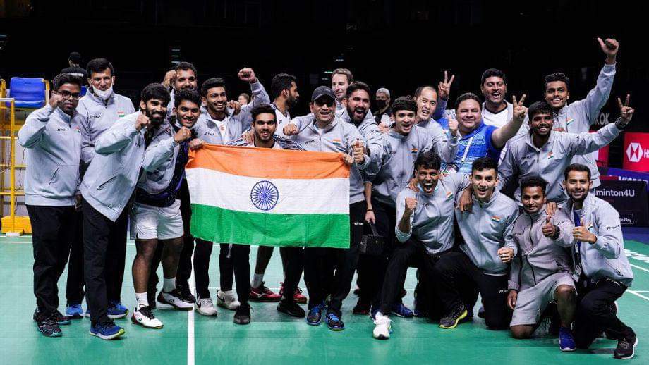 Sports Big Updates :  भारतीय बैडमिंटन टीम ने रचा इतिहास, 14 बार की चैंपियन को हराकर जीता पहला थॉमस कप