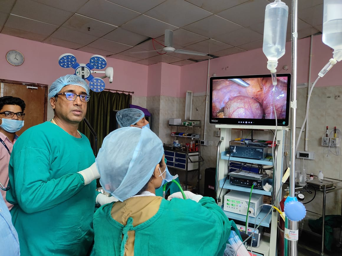 RANCHI: सदर अस्पताल में नई लेप्रोस्कोपिक मशीन से किये गए दो बड़े कामयाब ऑपरेशन