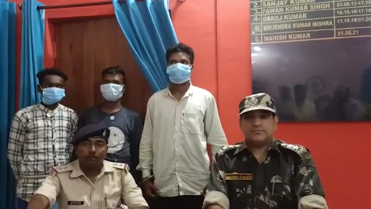 अपराधिक घटना की योजना बना रहे दो अपराधी हथियार के साथ गिरफ्तार