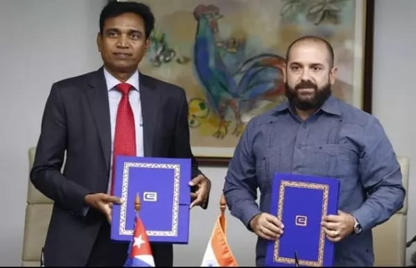 क्यूबा ने भारत के आजादी के अमृत महोत्सव पर जारी किया विशेष डाक टिकट, ऋण समझौते पर हस्ताक्षर