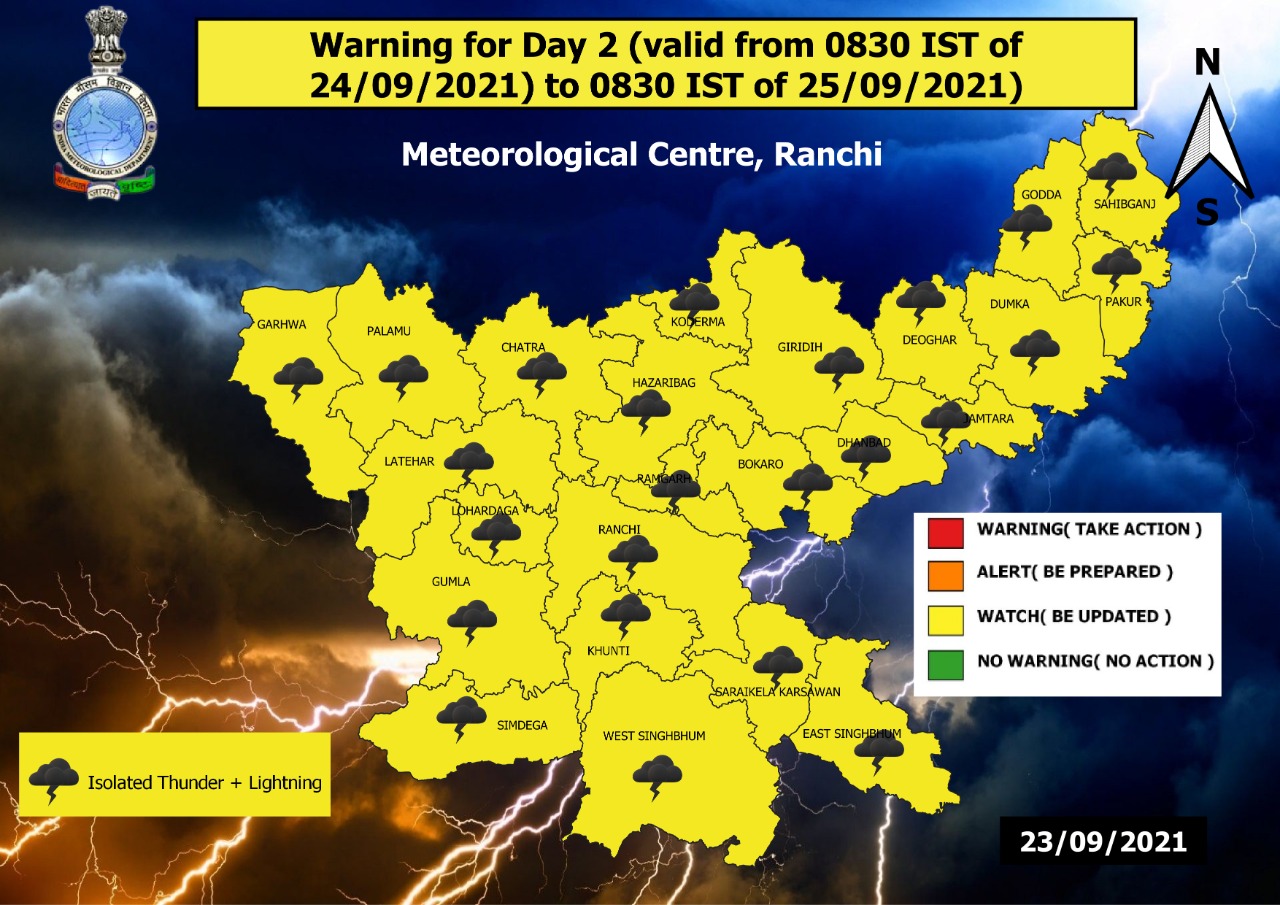 26 सितम्बर तक बारिश से नहीं मिलेगा निजात ,पढ़ें पूरी रिपोर्ट 