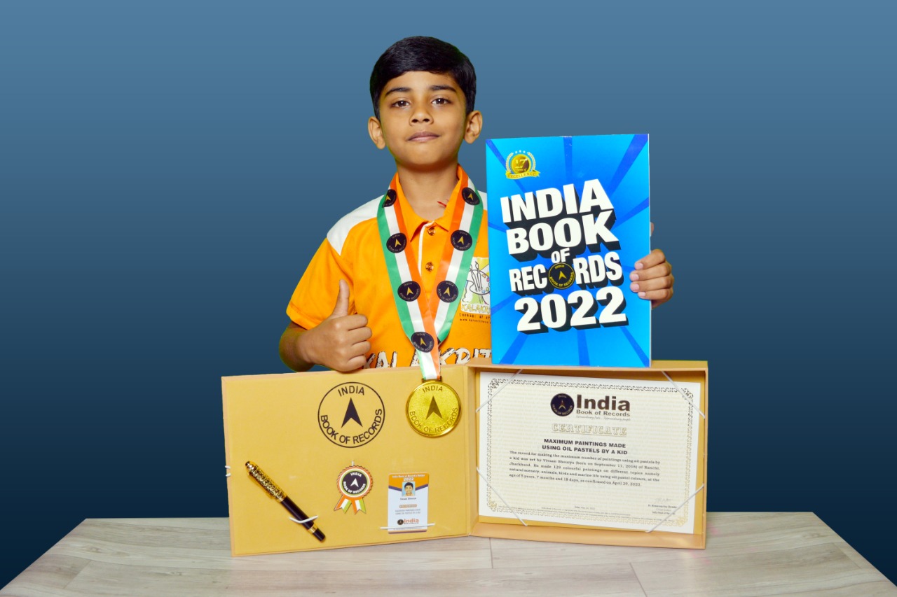 महज़ छह साल की उम्र में इंडिया बुक ऑफ़ रिकार्ड्स में कराया अपना नाम दर्ज, जानिये रांची के इस होनहार के बारे में  