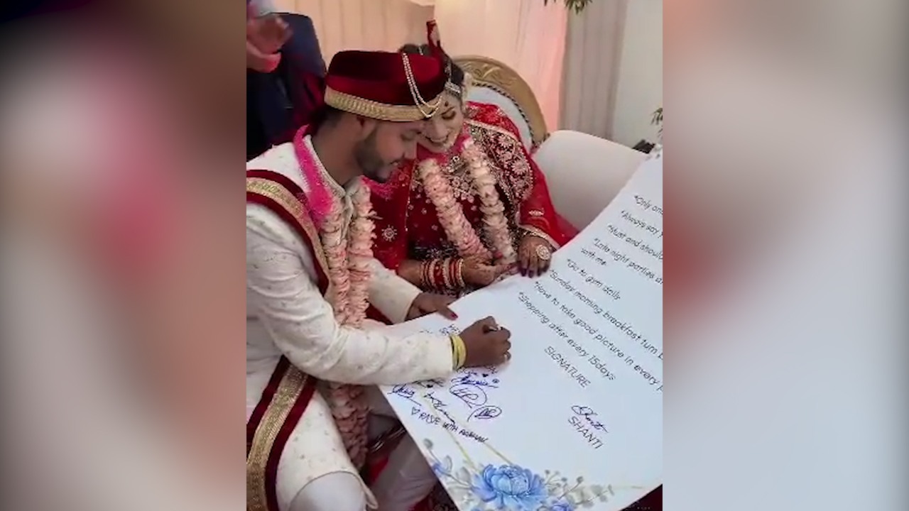 शादी के बाद पति अपने वायदे से पलट नहीं जाए, इसलिए आठ शर्तों पर कराया साइन, जानिए क्या है दुल्हन की शर्त