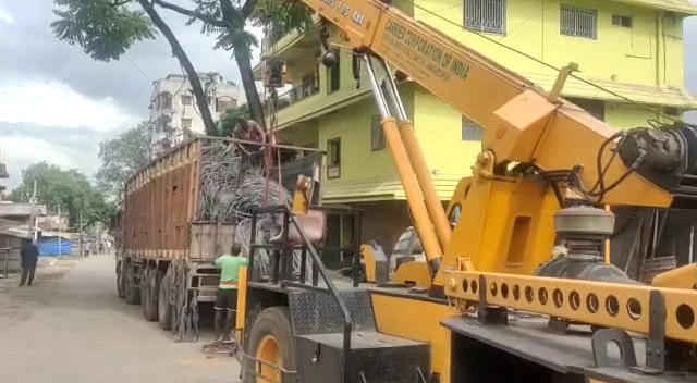 ओडिशा पुलिस की जमशेदपुर में छापेमारी, 24 टन अवैध स्क्रैप बरामद