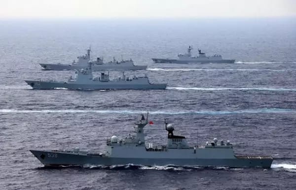 समुद्री सीमा पर तनातनी: चीन और ताइवान के युद्धक आमने सामने,तनाव बढ़ा