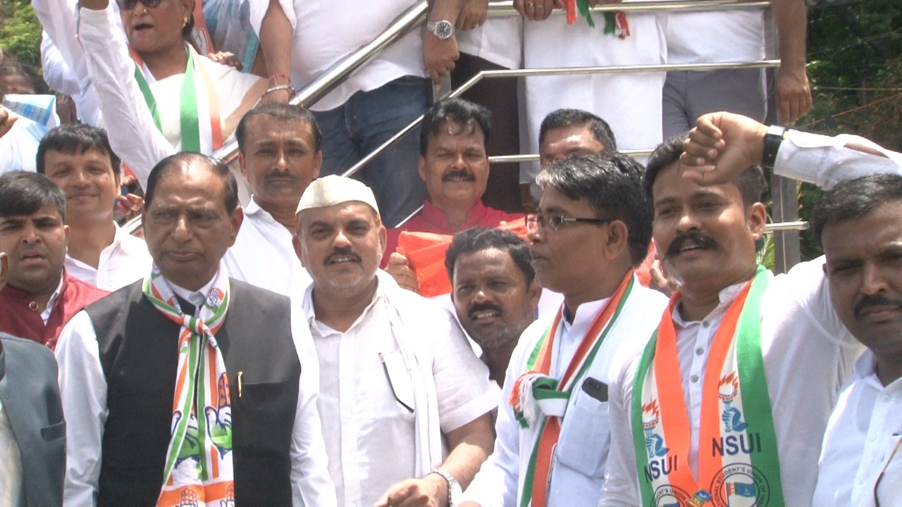 कोयलांचल के कांग्रेसियों ने गौरव यात्रा में भाजपा से गद्दी छोड़ने का किया आह्वान