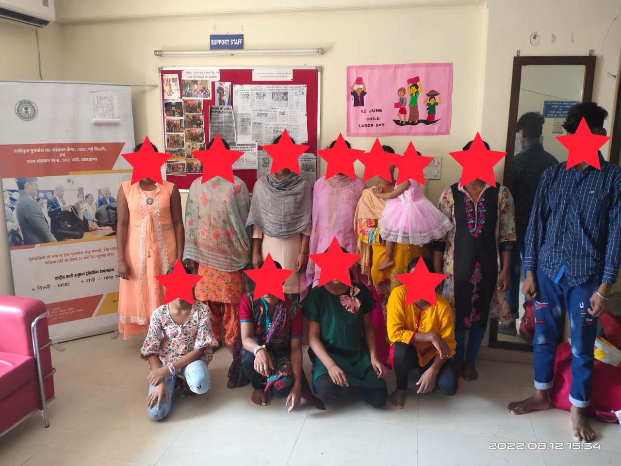 दिल्ली से मुक्त करायी गयीं झारखंड की करीब एक दर्जन बेटियां