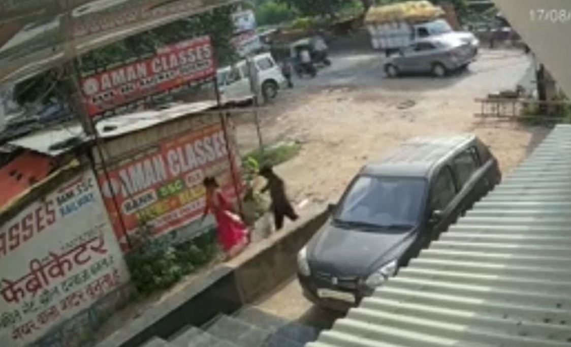 कल कोचिंग छात्रा को अपराधियों ने मारी थी गोली, 24 घंटे बाद सीसीटीवी फुटेज आया सामने