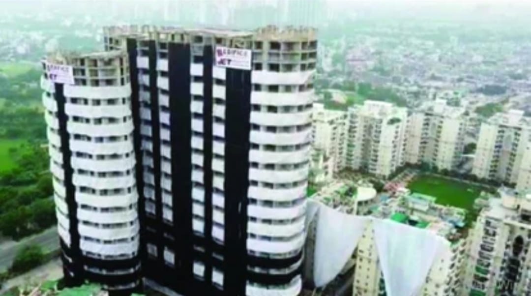 नोएडा का सुपरटेक ट्विन टावर आज होगा जमींदोज, जानिये इसकी वजह