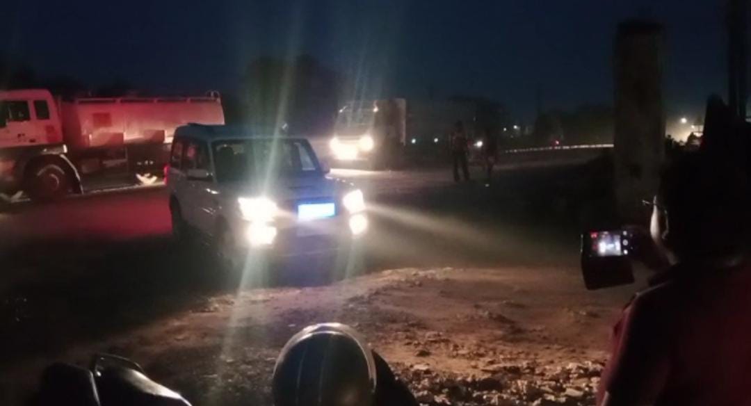 कतरास के मॉडल कोक भट्ठा में छापेमारी ,बाहर मिली खाली बोरियां