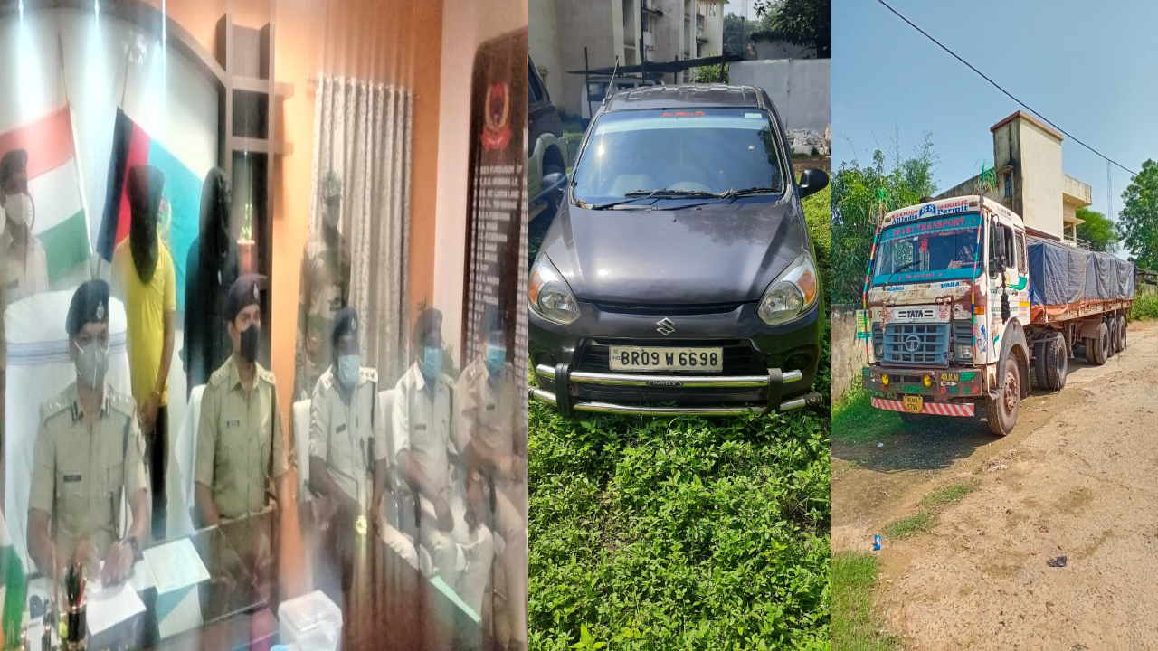 ट्रेलर लूट मामले का पुलिस ने किया खुलासा, ड्राइवर और खलासी को मारी गई थी गोली