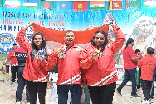 विश्व स्ट्रेंथ लिफ्टिंग चैंपियनशिप में झारखंड के खिलाडियों ने फहराया परचम, जानिये डिटेल्स