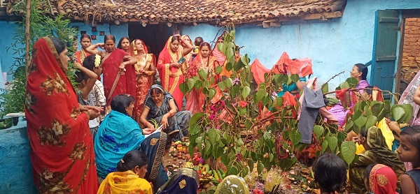 सिमडेगा: लाल को कालजयी बनाने के लिए माताओं ने रखा निर्जला जीवित्पुत्रिका व्रत