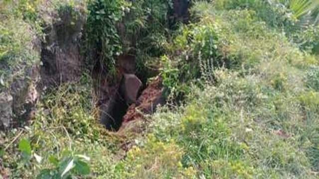 झरिया के बाद मोदीडीह में बना गोफ, फिर क्या हुआ जानिए