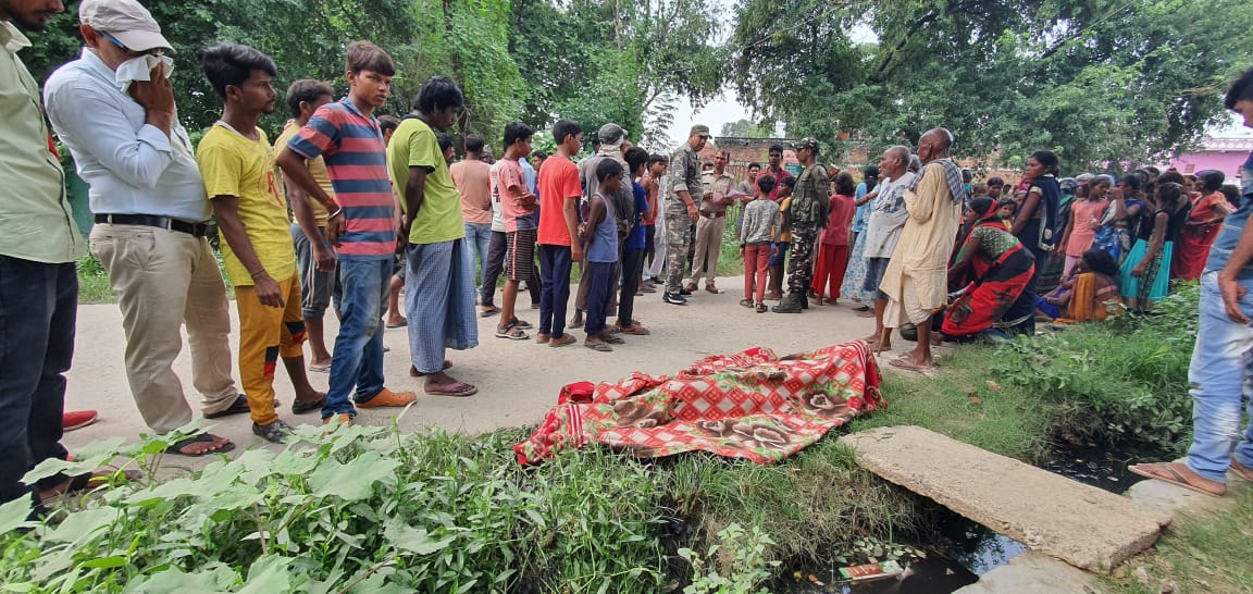 हरिहरगंज में तीन दिन से लापता मजदूर का शव नाले से बरामद, हुसैनाबाद रेल ट्रैक पर मिला अज्ञात महिला का शव