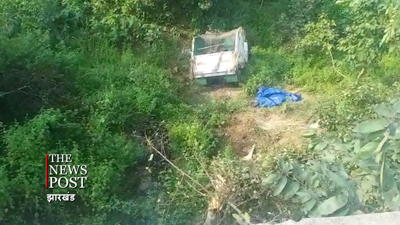 चालक के नींद आने से खाई में गिरा पिकअप वैन, चाचा-भतीजा की मौत, 7 घायल