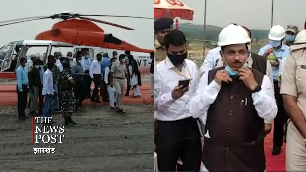 ब्लैकआउट के बाद कोयलांचल पहुंचे केंद्रीय मंत्री, कहा नहीं करूंगा राजनीति !