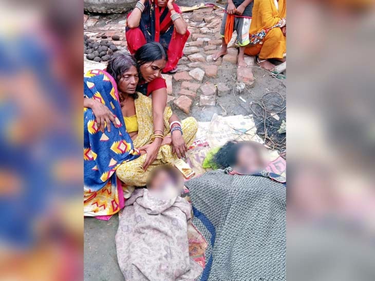 सास से बकझक के बाद दो साल की बेटी के साथ तालाब में कूद कर दी जान