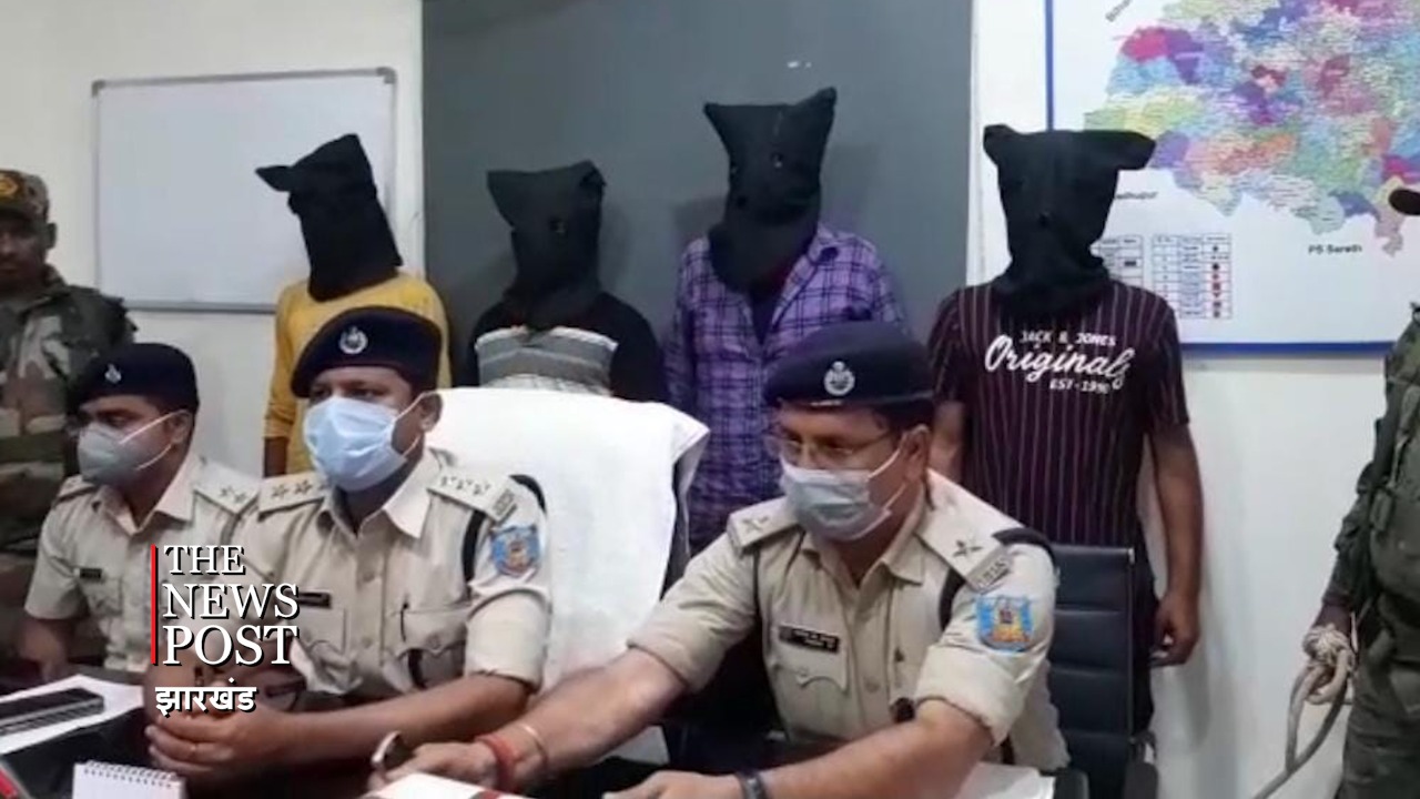 देवघर में सीरियल डकैती के तीन मोस्टवांटेड गिरफ्तार