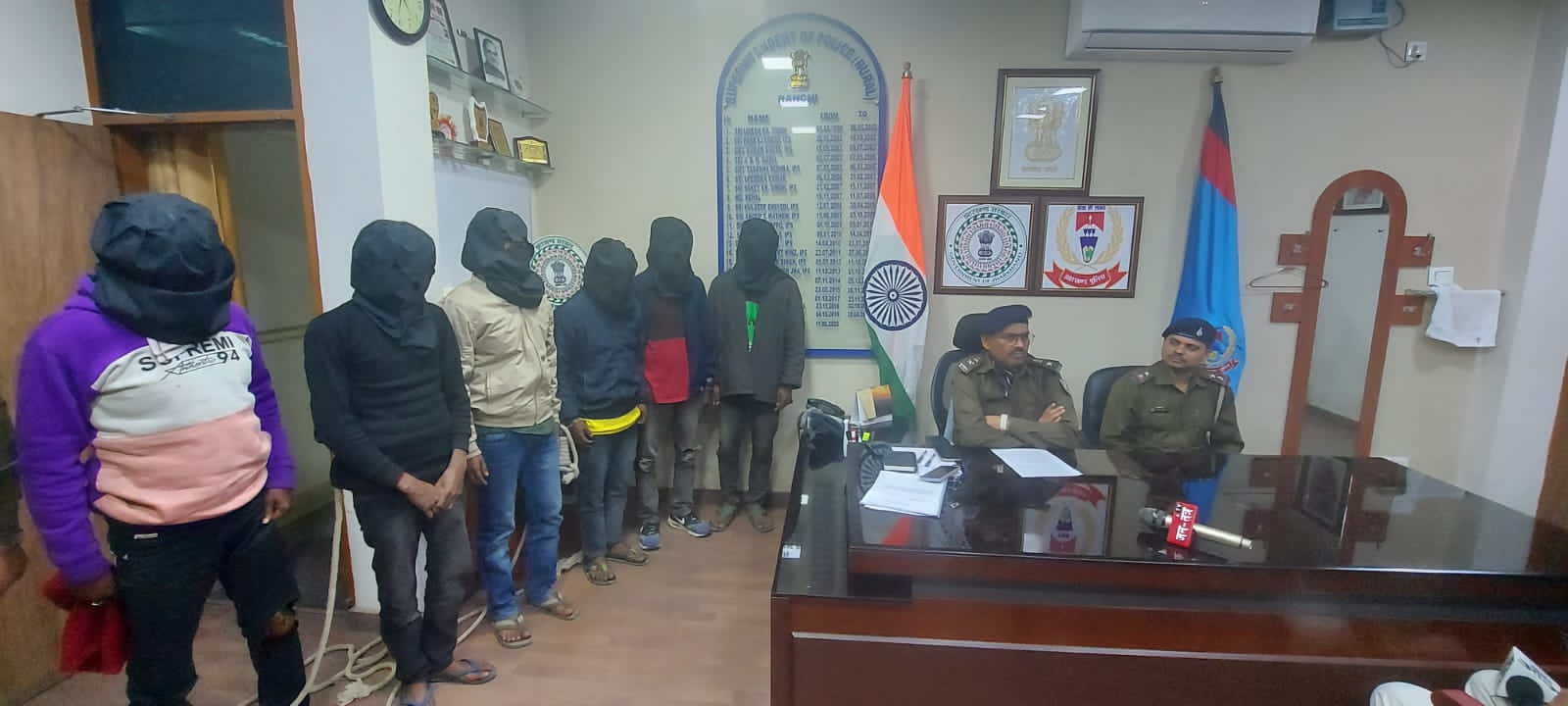 रांची: महंगी बाइक के चोरी करने वाले पांच रईस चोर गिरफ्तार  चार बाइक  भी बरामद