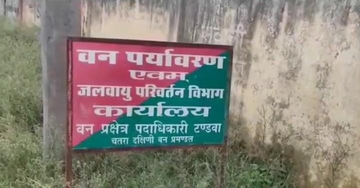 गजराज के आतंक से रात भर भागते-फिरते रहे ग्रामीण,सोता रहा वन विभाग..!