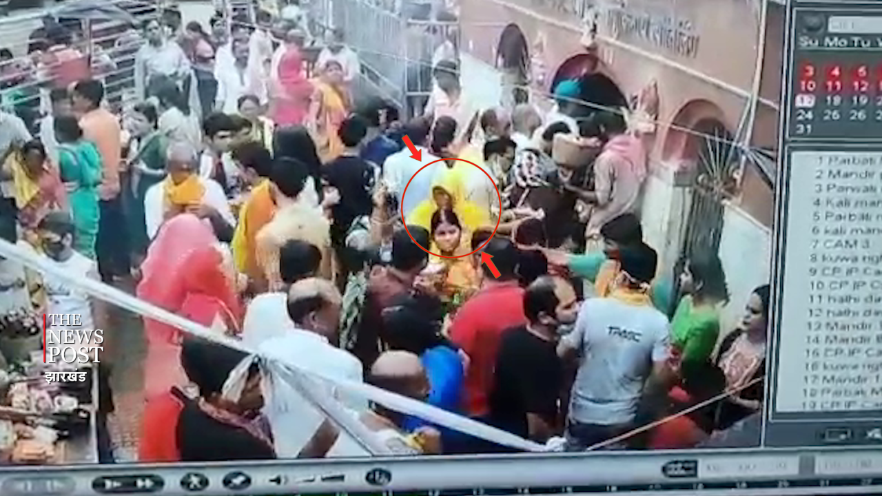 भगवान के घर चोरी, मामला सीसीटीवी में दर्ज