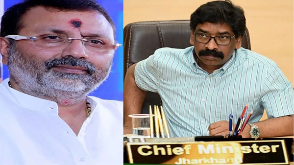 सांसद निशिकांत दुबे का CM हेमंत पर आपत्तिजनक बयान, झारखंड विधानसभा में बवाल