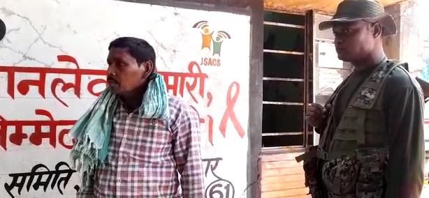 गिरिडीह में फरार नक्सली धराया, लेवी के लिए की थी मजदूरों से मारपीट