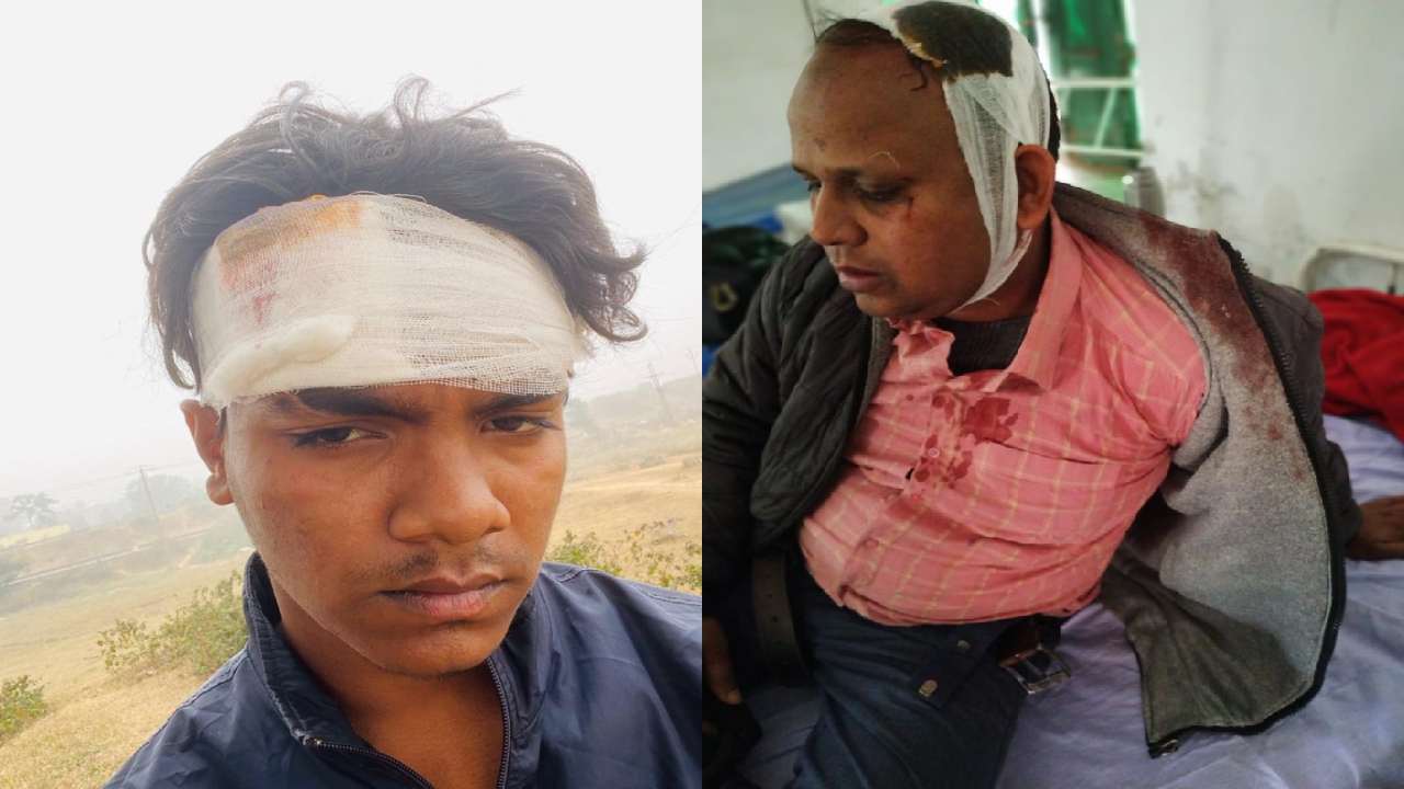 रामगढ़ : दो पक्षों में जमकर मारपीट, भांजे गए तलवार और घरों में हुआ पथराव, दो घायल