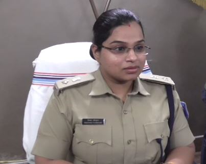 ग्रामीण एसपी रिष्मा रमेशन ने कार्यभार ग्रहण किया