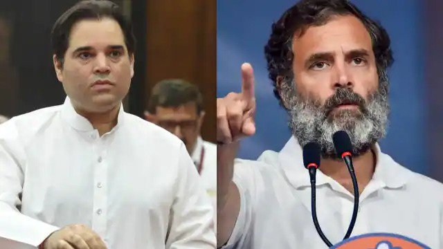 वरुण गांधी ‘भगवा’ राजनीति का चेहरा -राहुल गांधी, ‘भगवा’ से भागे वरुण को ‘राहुल की पहेली’