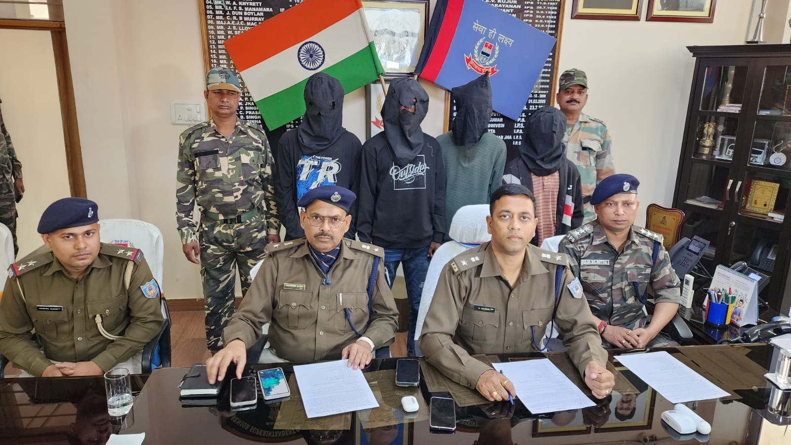 रांची पुलिस को मिली बड़ी कामयाबी, एक साथ छह अपराधियों को दबोचा, किसी बड़ी वारदात को अंजाम देने की थी योजना