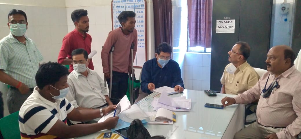 अमृत महोत्सव : सरायकेला में आज हुई विकलांगता जांच, सर्टिफिकेट बनने के बाद मिलेगा सरकारी योजनाओं का लाभ