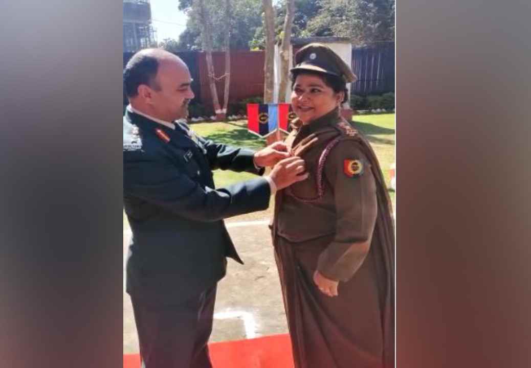 लेफ्टिनेंट सुमिता सिंह को मिला डीजी एनसीसी कमेंडेशन मेडल, डीजी मेडल पानेवाली बिहार झारखण्ड की पहली एएनओ बनी सुमिता