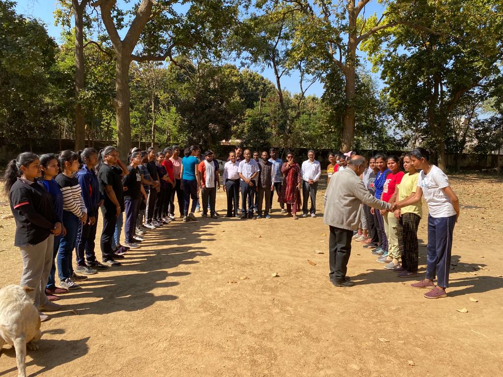 CUJ में स्पोर्ट्स मीट का आगाज़, सप्ताह भर में होंगे क्रिकेट, बैडमिंटन और रेस सहित अन्य खेल प्रतियोगिताओं का आयोजन 