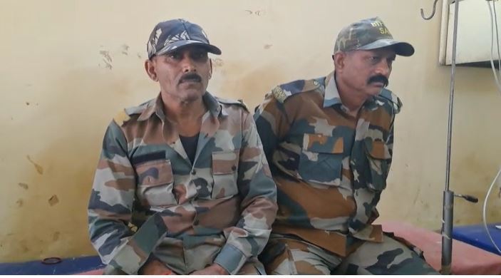 हाजीपुर में खनन विभाग पर बालू माफिया का हमला, 2 जवान घायल