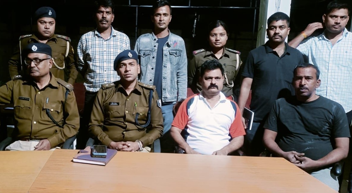 अपहृत राजद नेता सुनील राय 24 घंटे में बरामद, गाड़ी सहित दो अपराधी गिरफ्तार