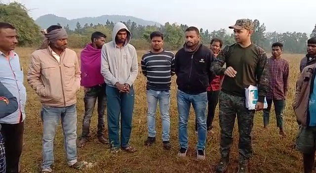 मटर के खेत में जो सोया, तो फिर नहीं जागा, हाथी कुचलने से युवक की मौत