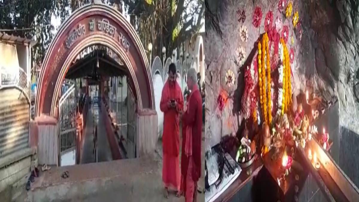 चैत्र नवरात्र पर मुंगेर के चंडिका स्थान में उमड़ी भक्तों की भीड़, 52 शक्तिपीठों में से एक है चंडिका स्थान 