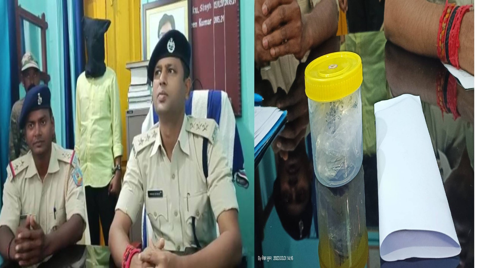 देवघर पुलिस की बड़ी कार्रवाई, 6 पुड़िया ब्राउन शुगर के साथ कारोबारी गिरफ्तार 