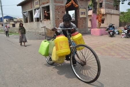 धनबाद शहर में पानी संकट, पुराने इंतजाम से छेड़छाड़ बना  है कारण 