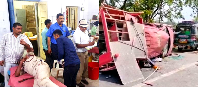 बिहार के राज्यपाल राजेंद्र विश्वनाथ आर्लेकर का काफिला दुर्घटनाग्रस्त, कई घायल