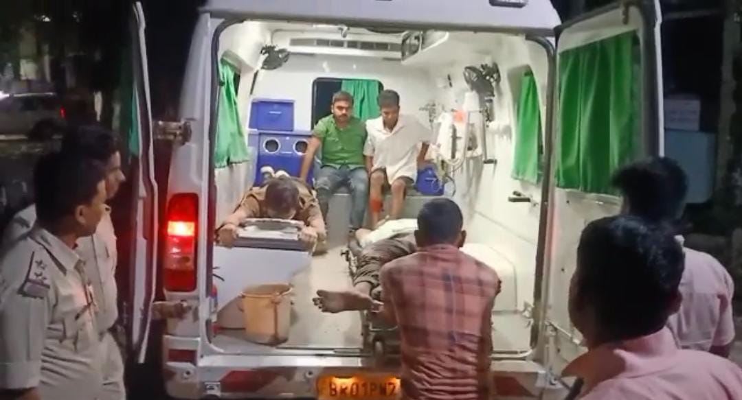 मोतीहारी  में पुलिस-अपराधियों के बीच मुठभेड़,  4 अपराधी घायल