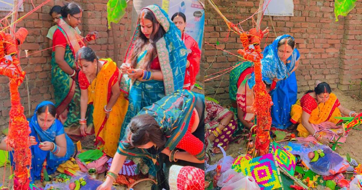 पति की दीर्घायु के लिए सुहागिनों ने की वट सावित्री पूजा, मांगी मन्नतें 