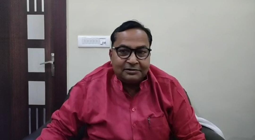 ये क्या ? भगवान सिंह की फिसली जुबान, बेगूसराय को बताया आउट ऑफ बिहार