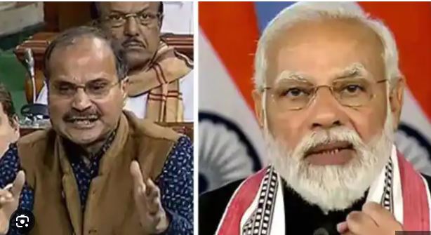 कांग्रेस सांसद अधीर रंजन चौधरी के बिगड़े बोल, प्रधानमंत्री नरेन्द्र मोदी पर की आपत्तिजनक टिप्पणी